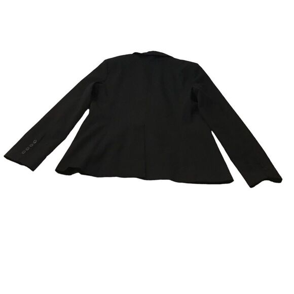 Norma Kamali Black One Button Blazer Size 18 - Picture 8 of 14